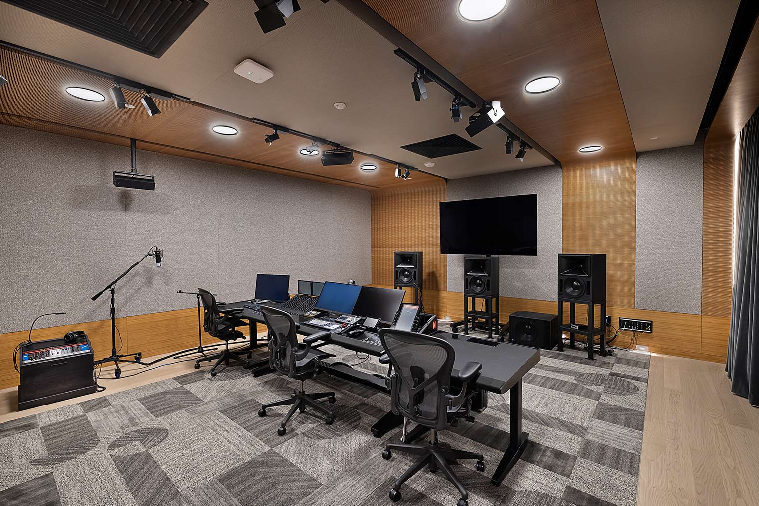 Entertainment Studio for Serrano Center for Technical Innovation in Los Angeles, CA