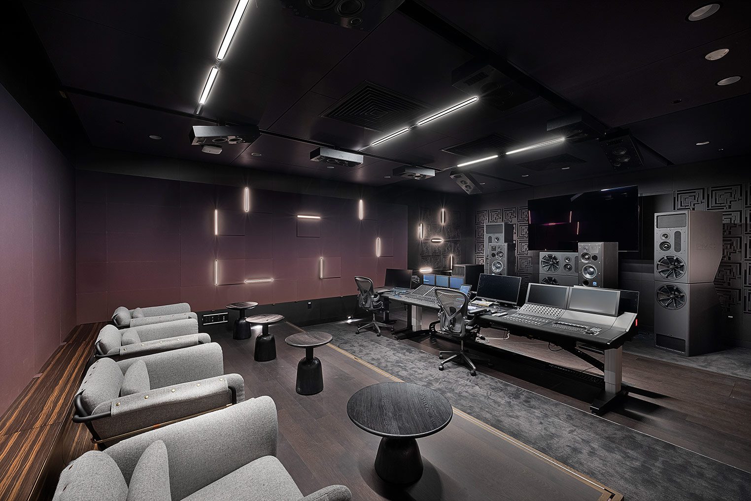 Entertainment Studio for Serrano Center for Technical Innovation in Los Angeles, CA