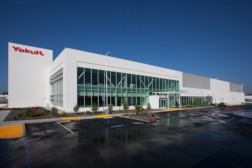 Industrial Project for Yakult Office and Manufacturing Plant in Fountain Valley, CA